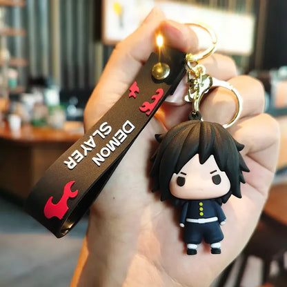 Anime Demon Slayer Keychain Figure Kimetsu No Yaiba