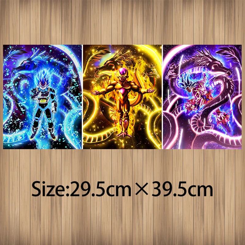 Anime 3D Lenticular Posters Dragon Ball Z