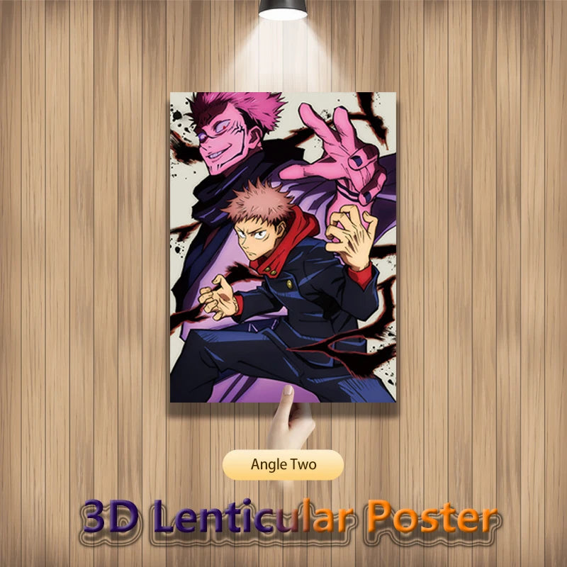 Gojo Itadori Yuji/Fushiguro/Nanami 3D Lenticular Poster