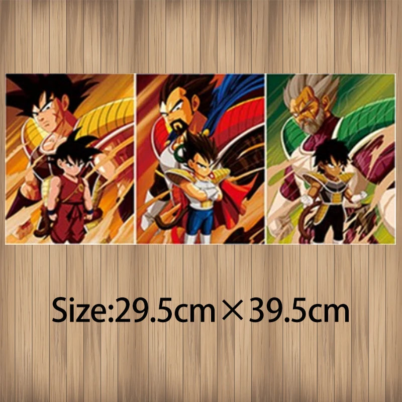 Anime Dragon Ball 3D Lenticular Posters