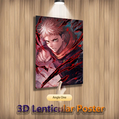 Satoru Gojo/Itadori Yuji/Ryomen Sukuna 3D Lenticular Poster