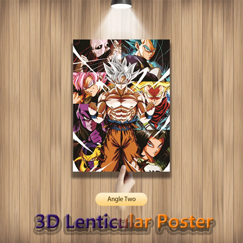 Dragon Ball Anime 3D Lenticular Poster Goku