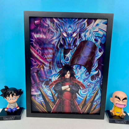 Naruto Anime 3D Lenticular Poster Customize 3D Sasuke/Itachi/Madara