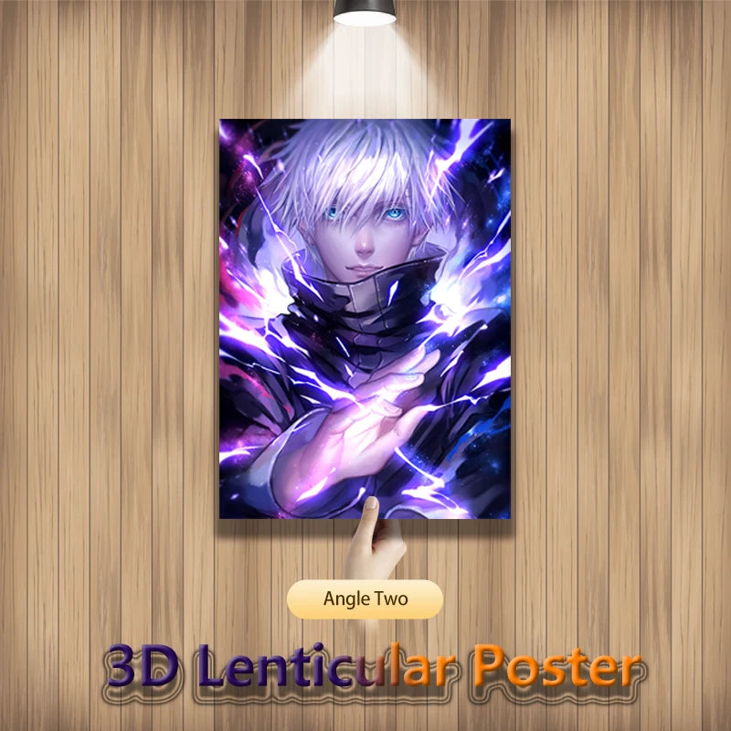 Satoru Gojo/Itadori Yuji/Ryomen Sukuna 3D Lenticular Poster