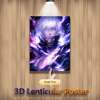 Satoru Gojo/Itadori Yuji/Ryomen Sukuna 3D Lenticular Poster