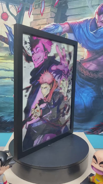 Gojo Itadori Yuji/Fushiguro/Nanami 3D Lenticular Poster